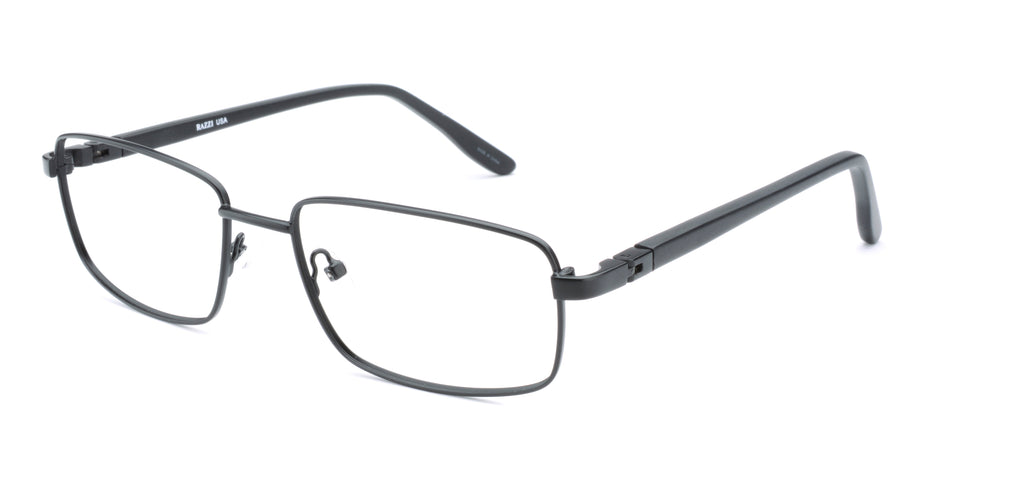 RA429-2 | Men | Matte Black | Metal Glasses