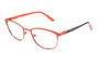 Women | Matte Burgundy | Metal Glasses - RA436-2 