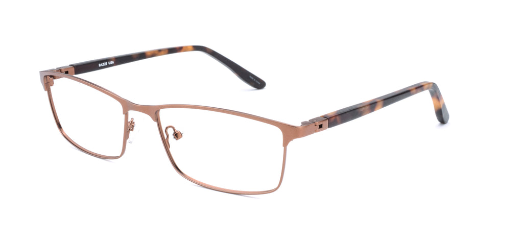 Unisex | Matte Gun | Metal Glasses - RA426-2 