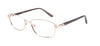 Women | Shiny Gold | Metal Glasses - RA428-1 