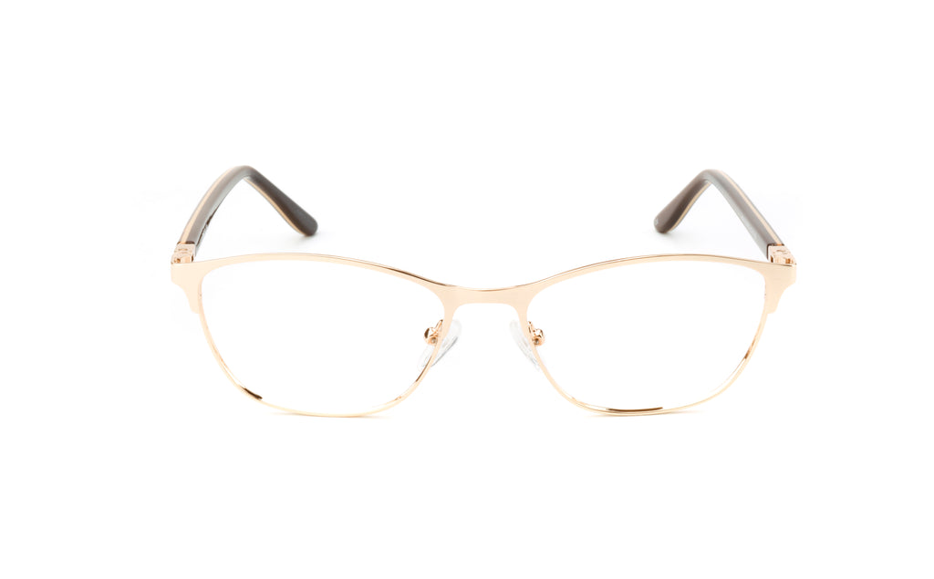 Women | Shiny Gold | Metal Glasses - RA440-1 