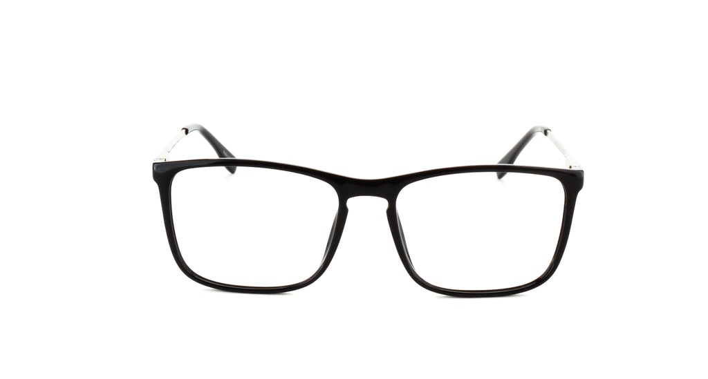 MX2004A-1 | Men | Shiny Black | Acetate Glasses