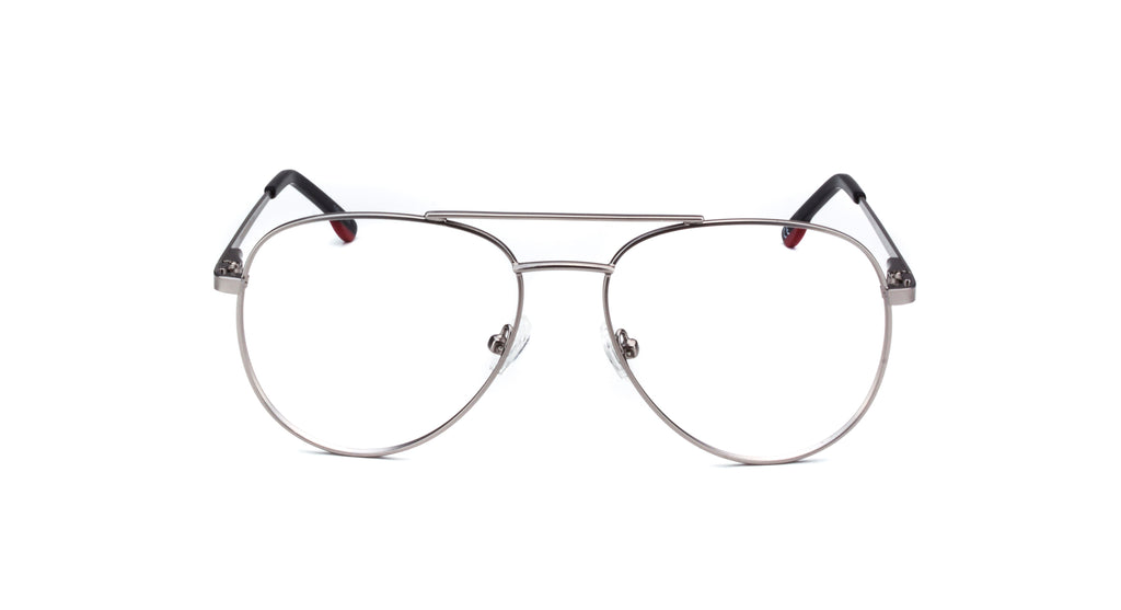 MX2237A-2 | Unisex | Matte Gun | Metal Glasses