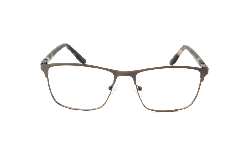 RA438-2 | Men | Matte Gun | Metal Glasses