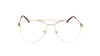 MX2237A-1 | Unisex | Matte Gold | Metal Glasses