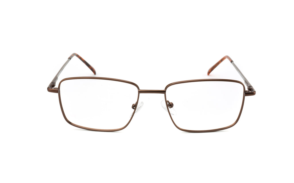 RA318-3 | Men | Matte Brown | Metal Glasses