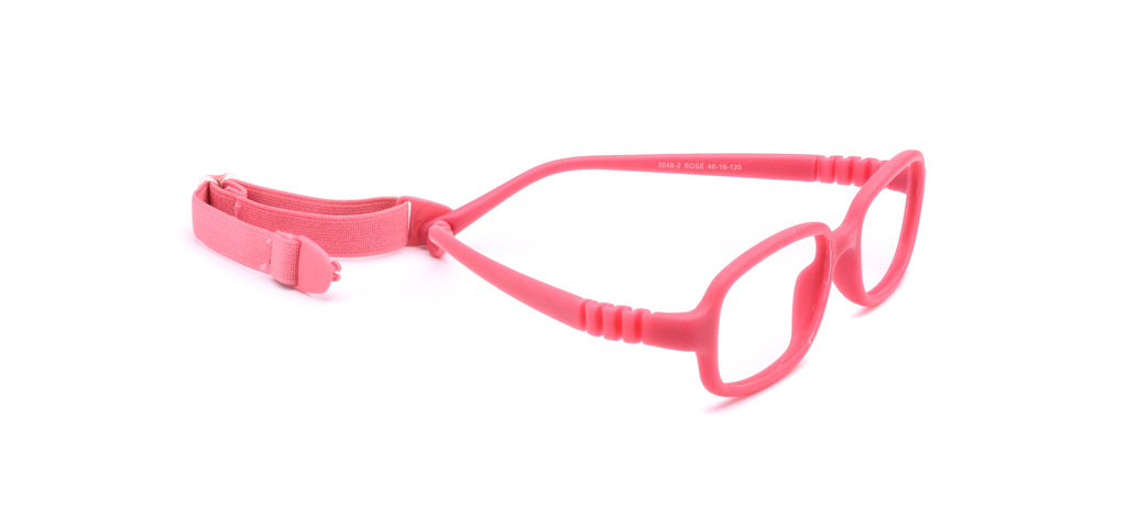 Kids | Matte Rose | Rubber Glasses - MX3048-2 