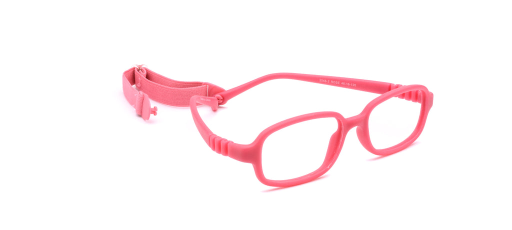 Kids | Matte Rose | Rubber Glasses - MX3048-2 