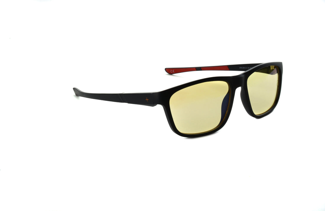 Gaming Glasses | Blue Light Block | Yellow Lenses - OPG-600-2-3