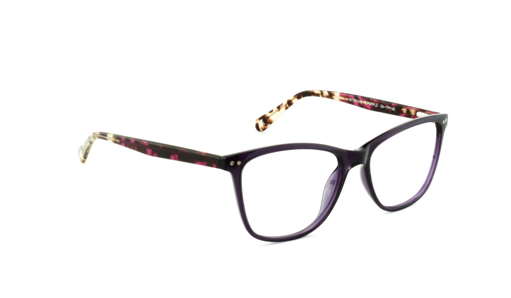 MX1010-2 | CLIP-ON | Purple | Acetate