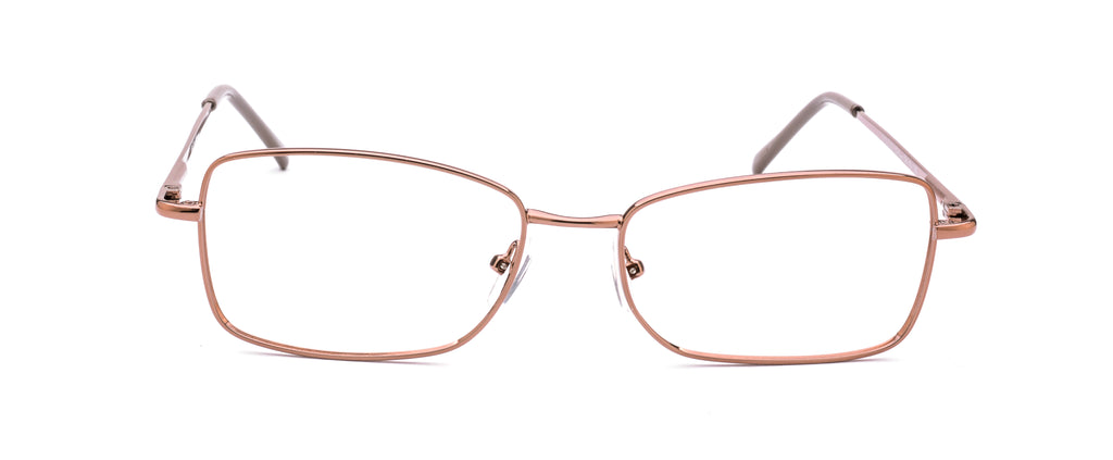 RA313-3 | Women | Shiny Brown | Metal Glasses