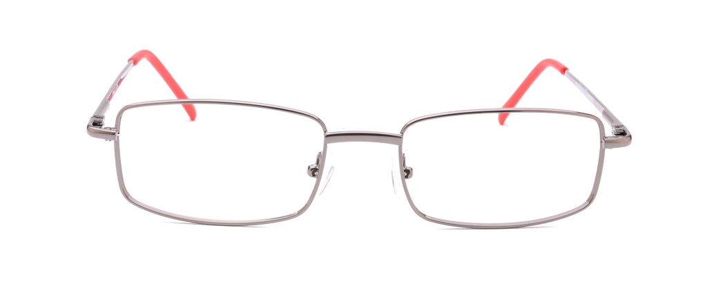 Men | Matte Gun | Metal Glasses - RA302-2 