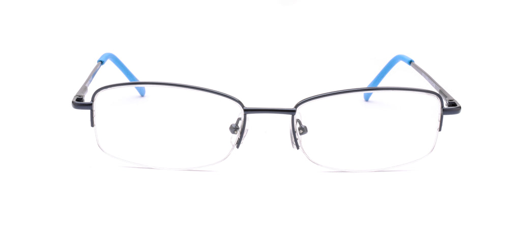 Unisex | Matte Blue | Metal Glasses - RA303-2 