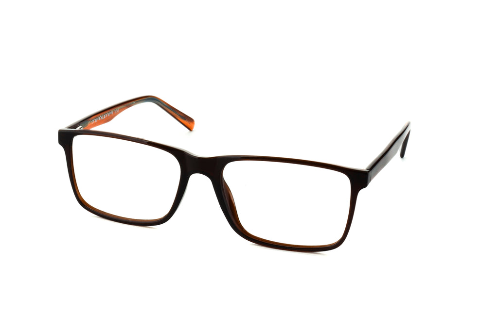 MX2252A-1 | Unisex | Shiny Brown | Acetate Glasses