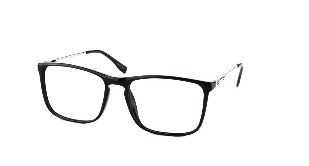 MX2004A-1 | Men | Shiny Black | Acetate Glasses