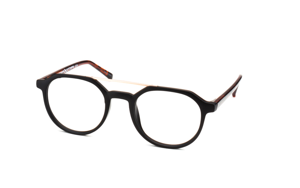 MX2246A-1 | Unisex | Matte Black | Acetate Glasses