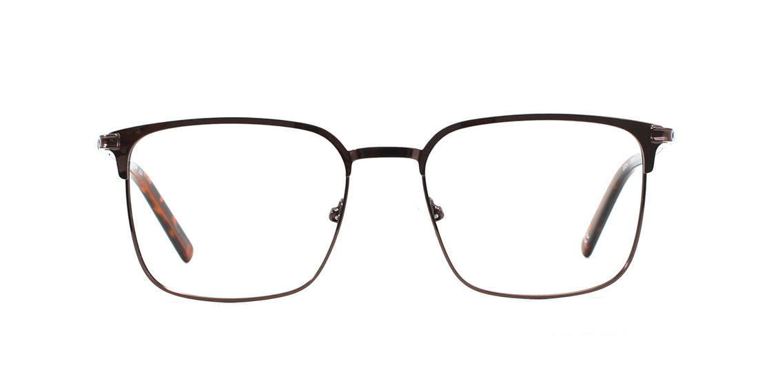 MX2025A-1 | Men | Matte Brown | Metal Glasses