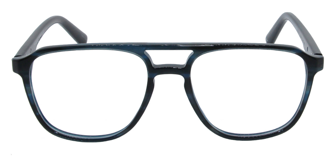 MX2032A-2 | Men | Shiny Blue | Acetate Glasses