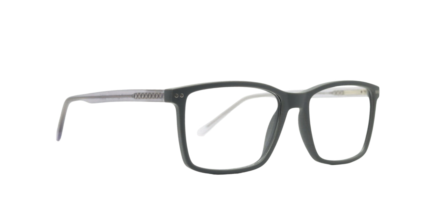 MX2036A-2 | Men | Matte Gray | TR-90 Glasses
