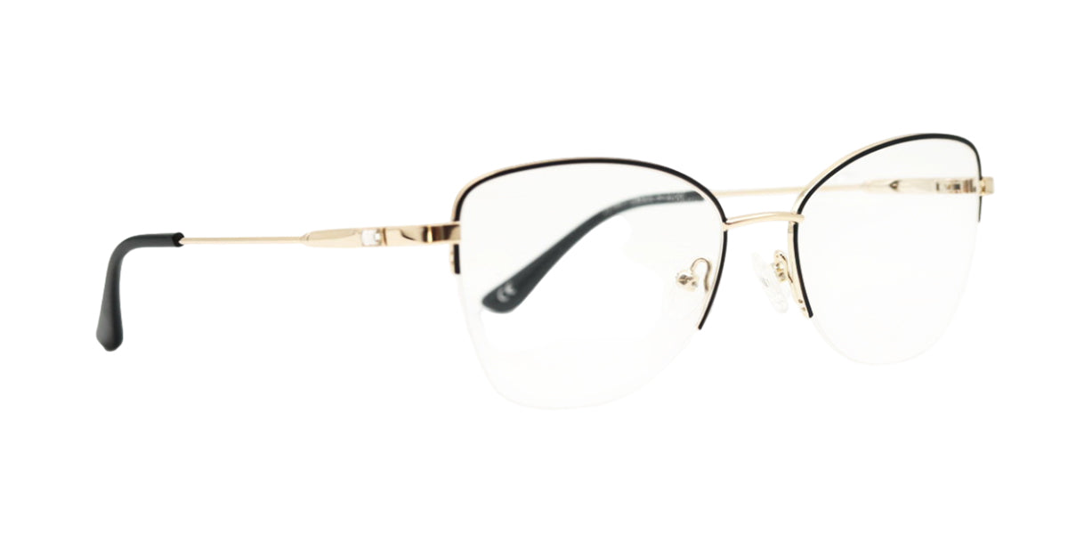 MX2178A-1 | Women | Shiny Black | Metal Glasses