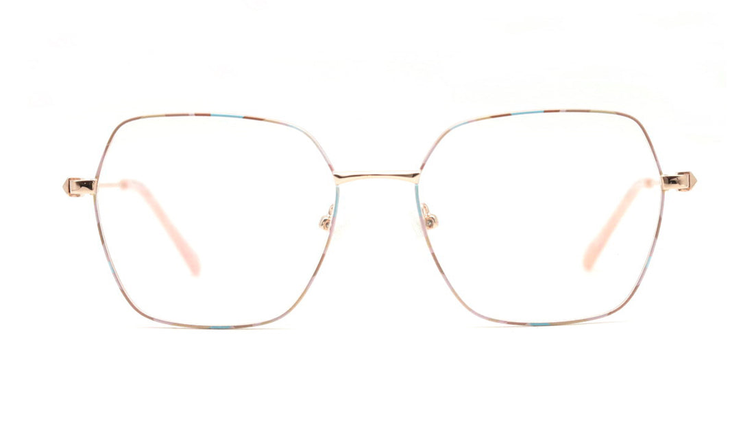 MX2180A-2 | Women | Shiny Pink | Metal Glasses