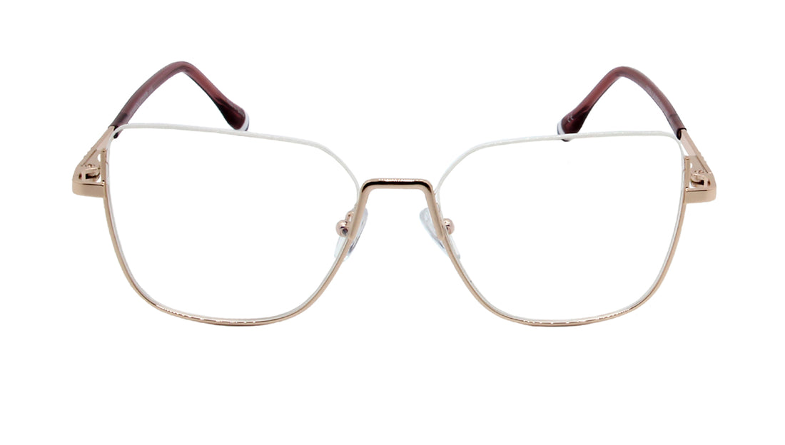 MX2183A-2 | Women | Matte Gold | Metal Glasses
