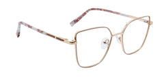 MX2185A-1 | Women | Matte Gold | Metal Glasses