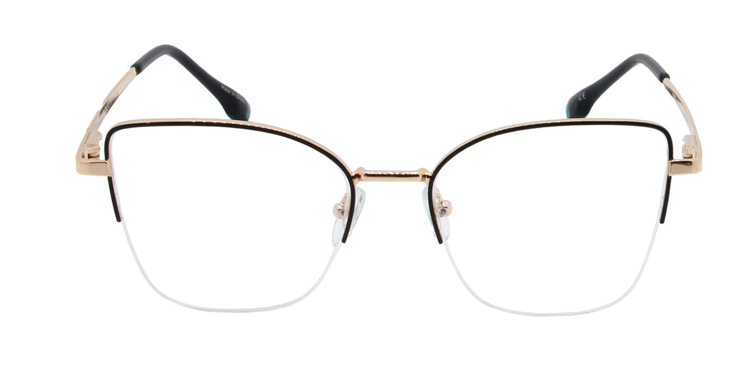 MX2186A-1 | Women | Matte Black | Metal Glasses