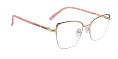 MX2189A-1 | Women | Matte Pink | Metal Glasses