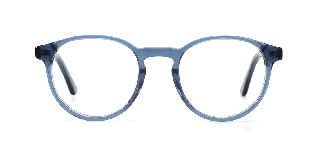MX2274A-2 | Unisex | Shiny Blue | Acetate Glasses