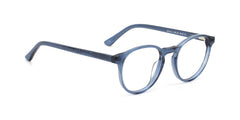 MX2274A-2 | Unisex | Shiny Blue | Acetate Glasses