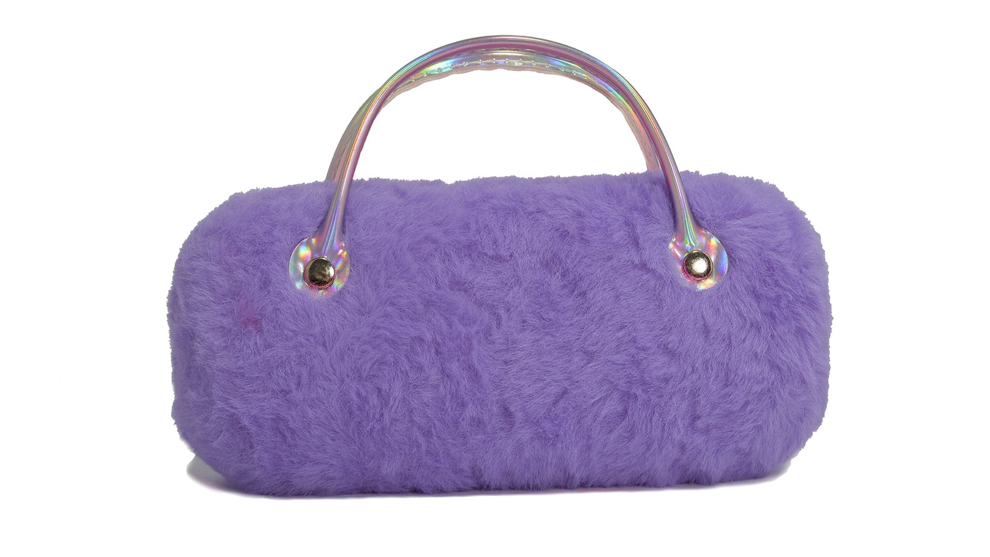 Faux Fur Optical Case | Purple - OPC-8310-2