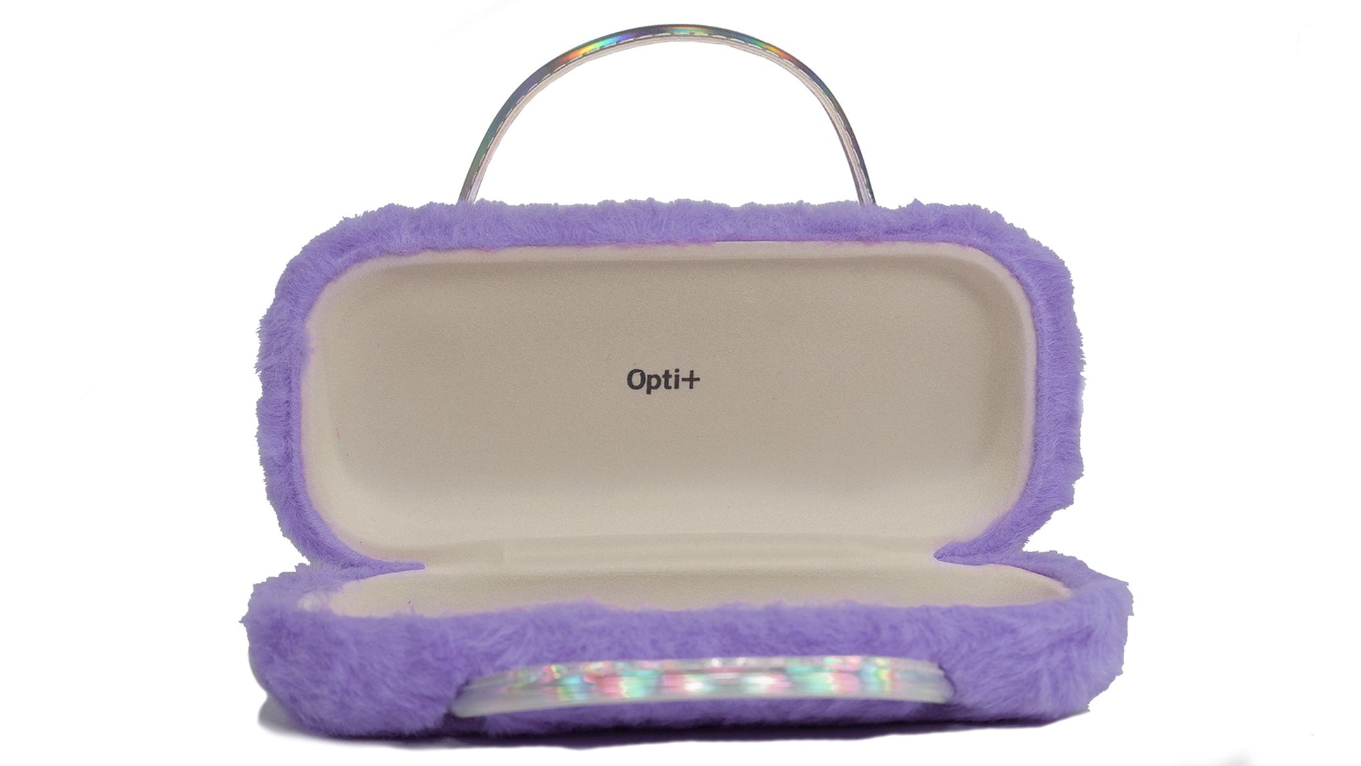 Faux Fur Optical Case | Purple - OPC-8310-2