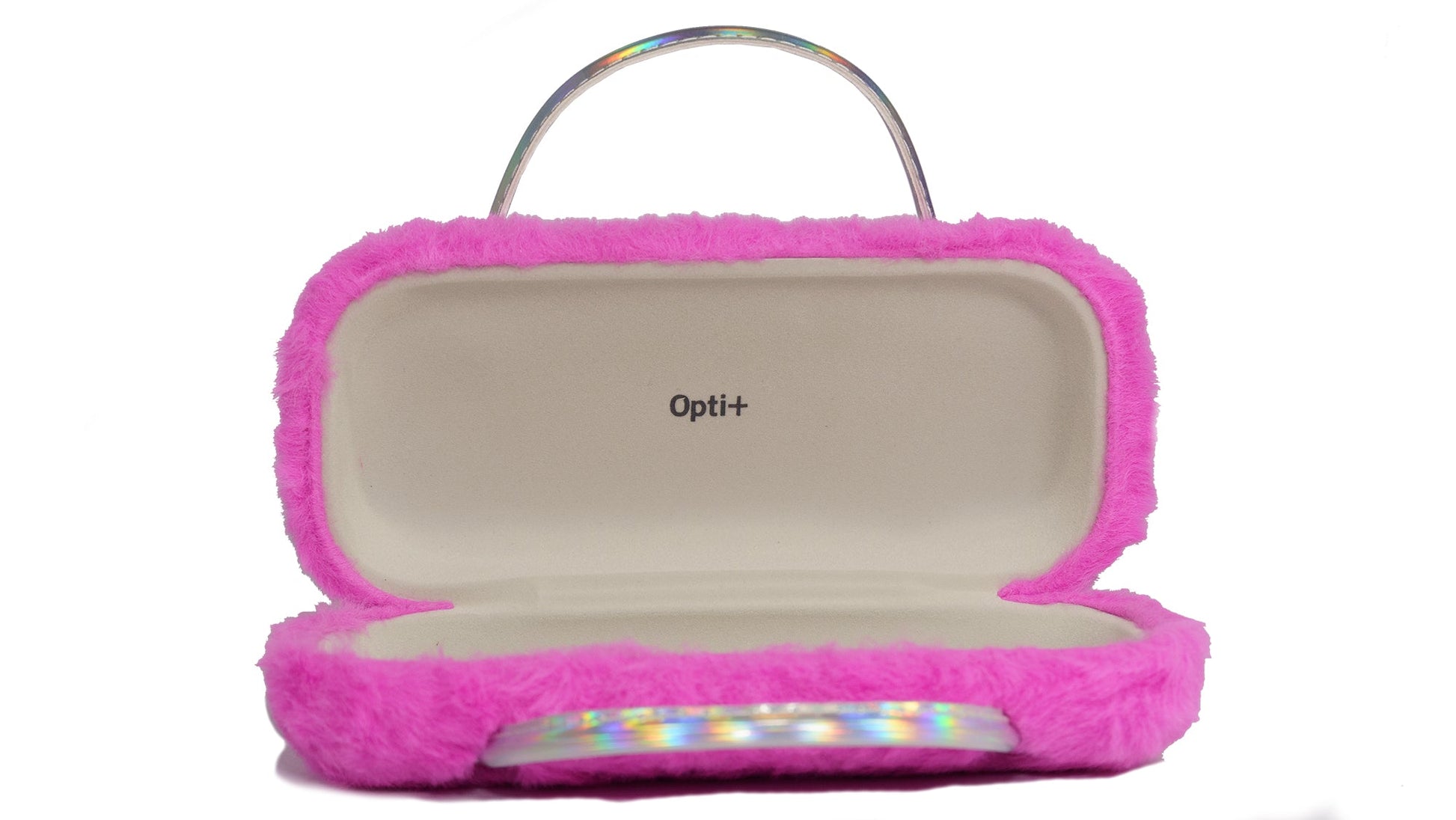 Faux Fur Optical Case | Purple - OPC-8310-1