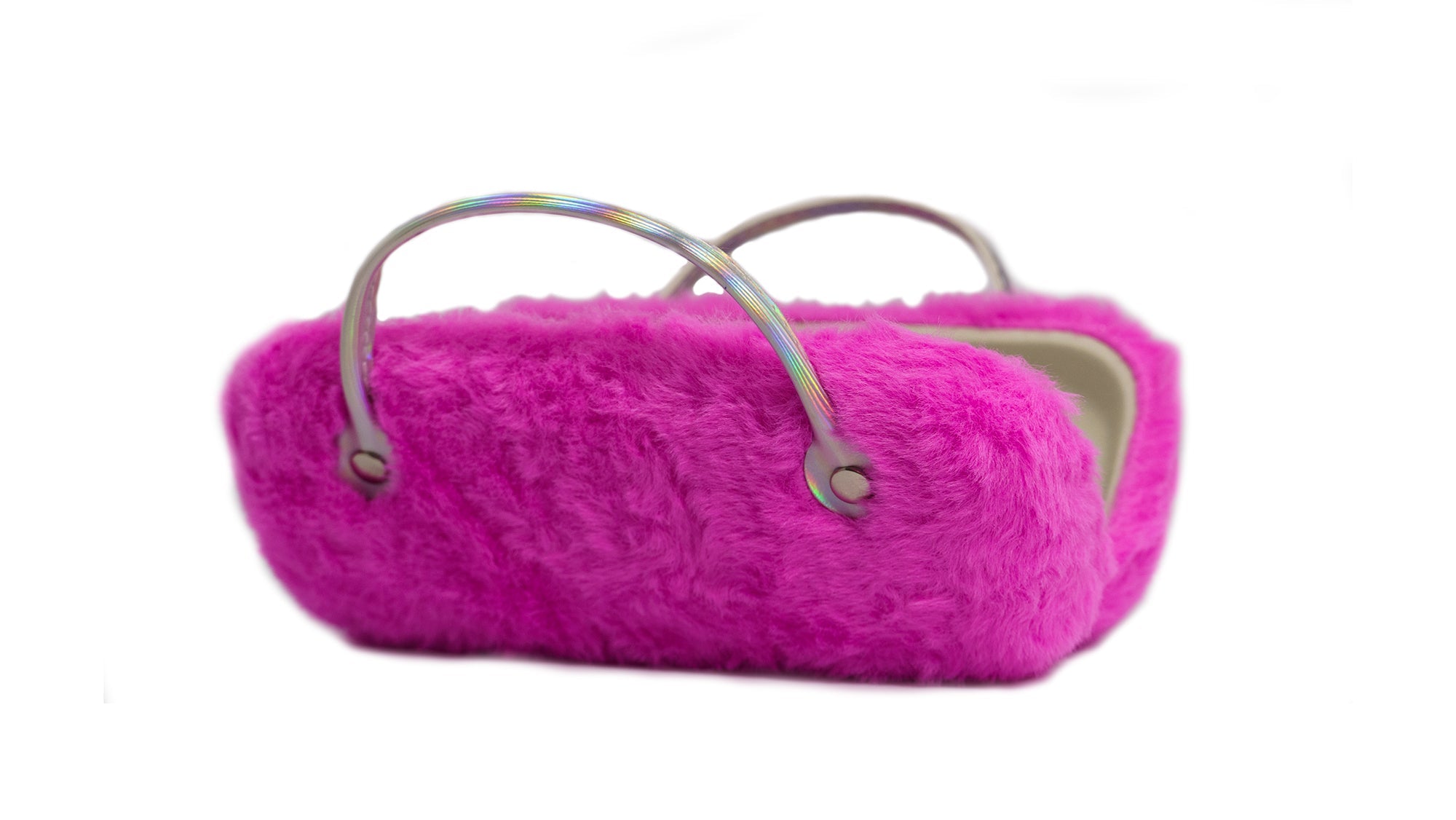 Faux Fur Optical Case | Purple - OPC-8310-1