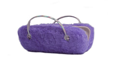 OPC-8310-2 | Faux Fur Optical Case | Purple