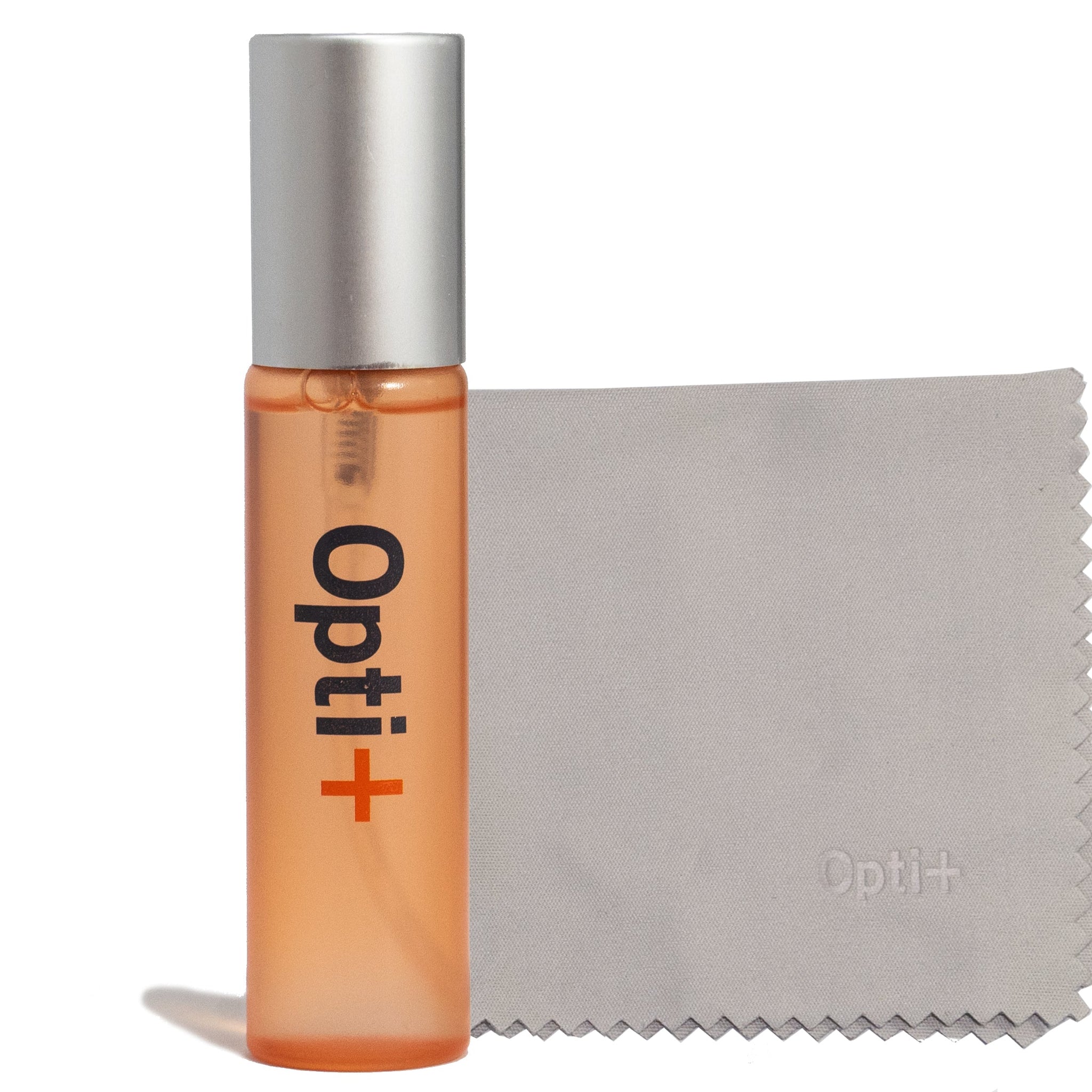 OPC-8607-1 | Lens Cleaner Spray &amp; Microfiber | Orange