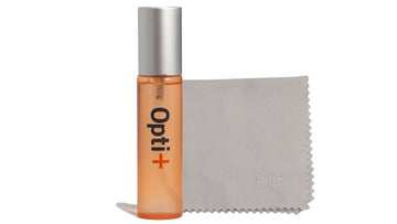 Lens Cleaner Spray &amp; Microfiber | Orange - OPC-8607-1