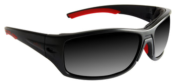 Maxima Sports Polarized Black and Red Sunglasses