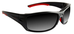 Men | Black & Red | TR-90 | Polarized Sports Sunglasses - MX1001-1