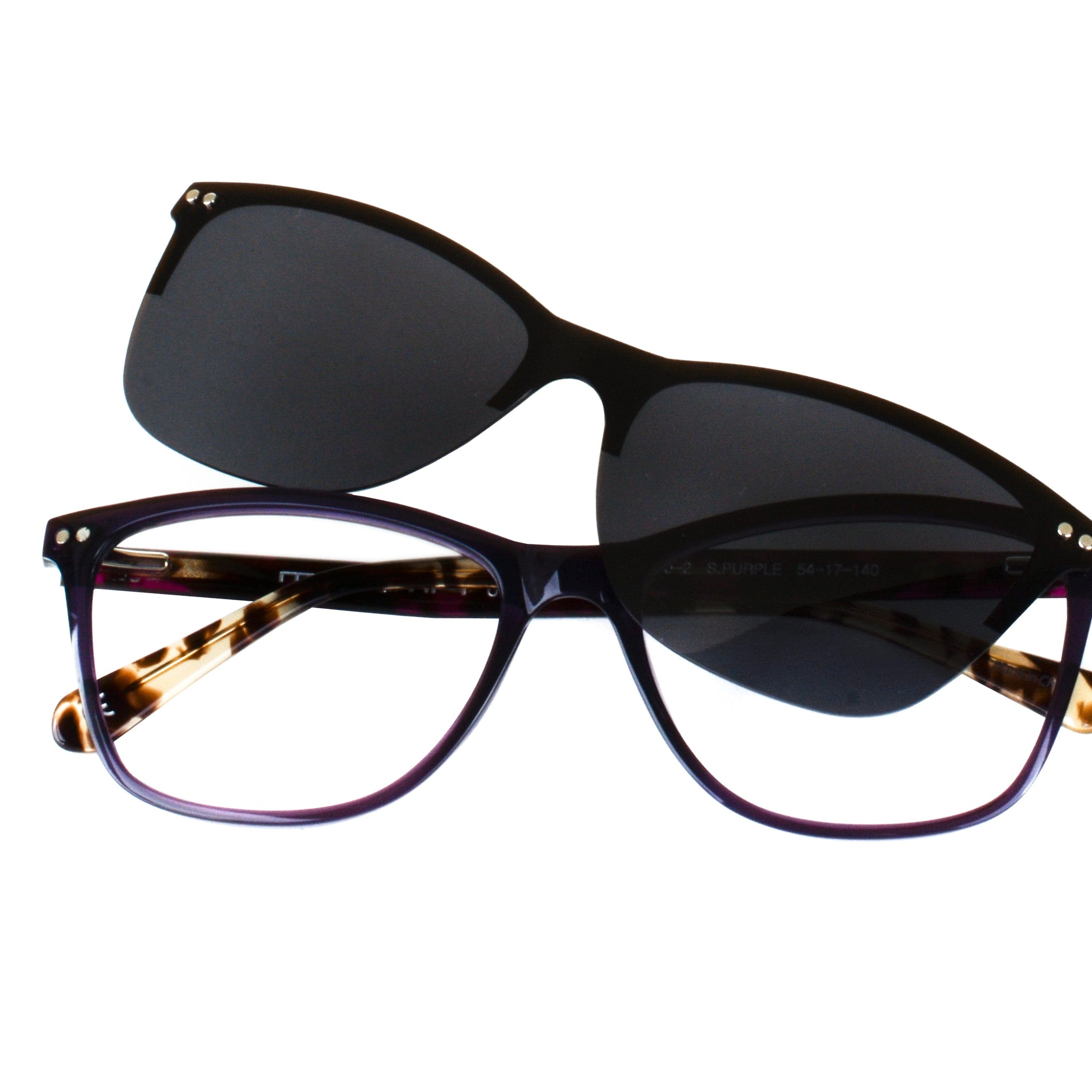 MX1010-2 | CLIP-ON | Purple | Acetate