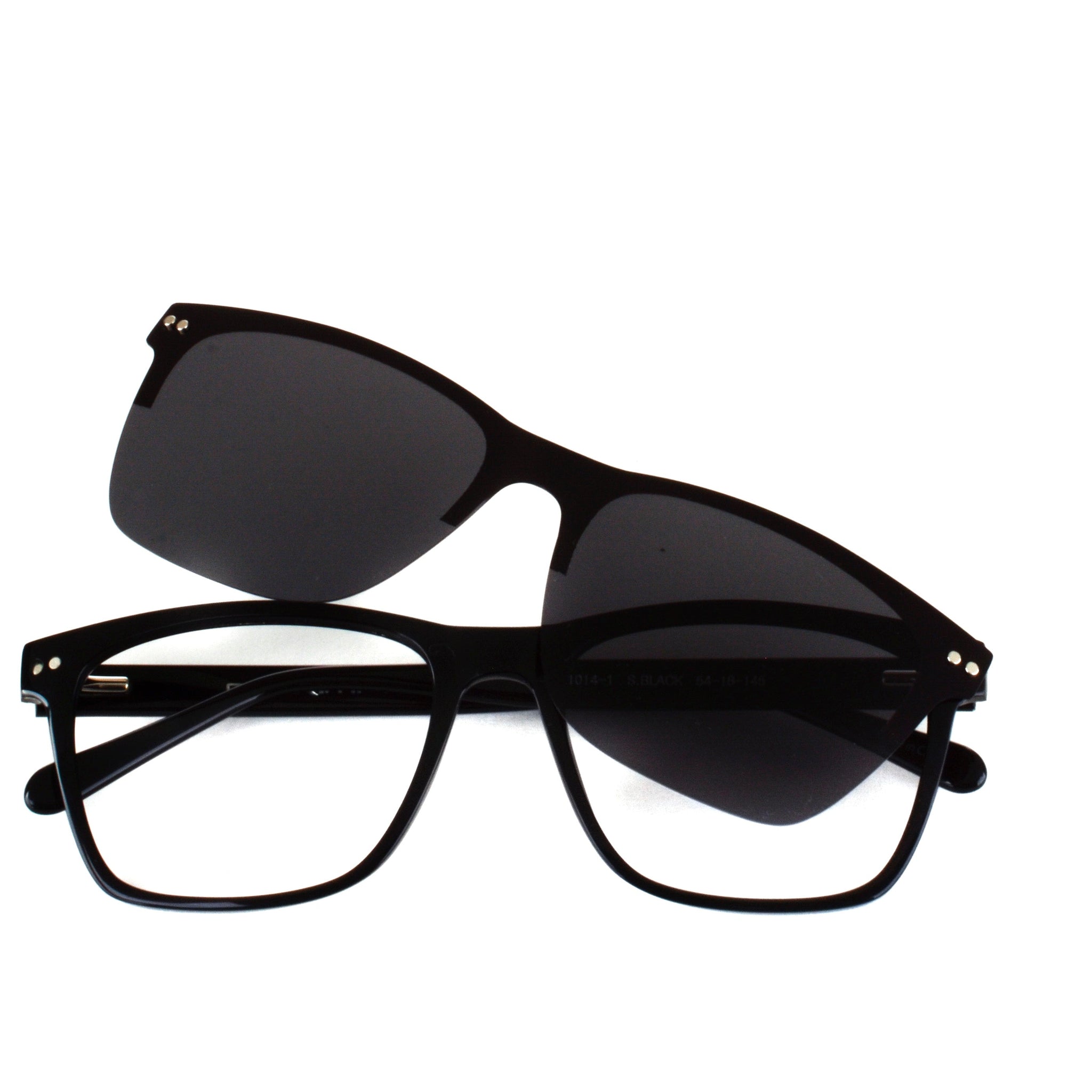 MX1014-1 | CLIP-ON | Black | Acetate