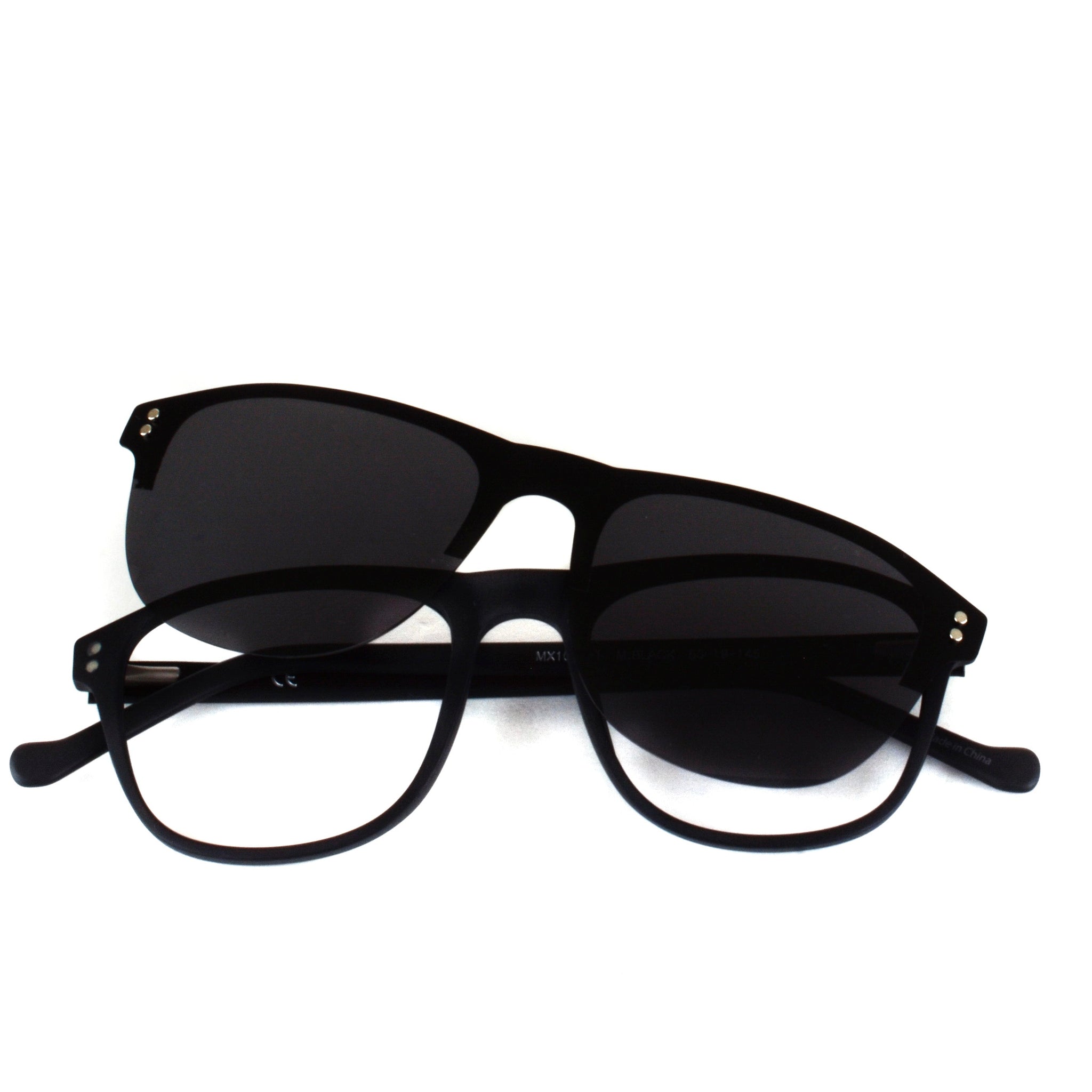 MX1015-1 | CLIP-ON | Black | Acetate