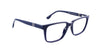 Maxima Men Shiny Blue Square Acetate Glasses