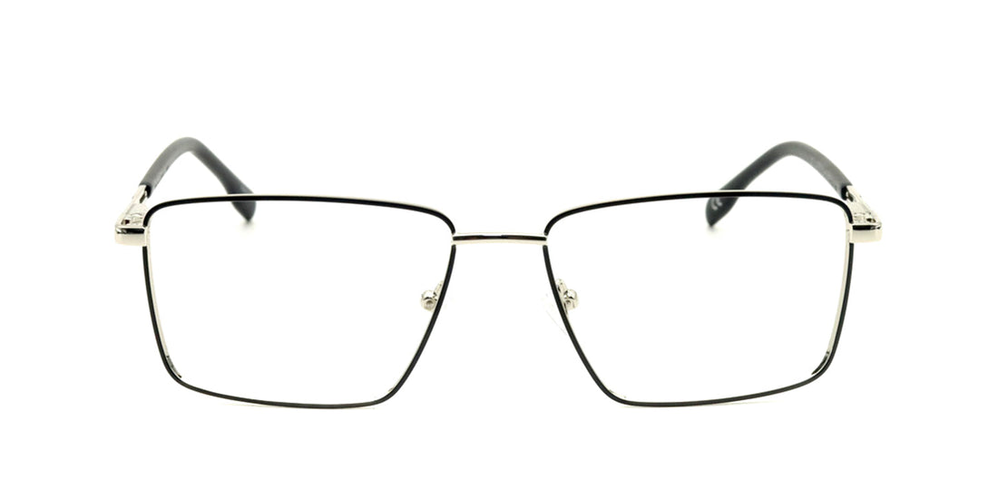 Men | Shiny Black | Metal Glasses - MX2013A-1 