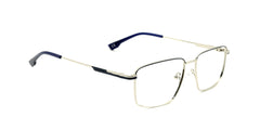 MX2015A-1 | Men | Shiny Blue | Metal Glasses 