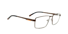 MX2017A-2 | Men | Shiny Brown | Metal Glasses