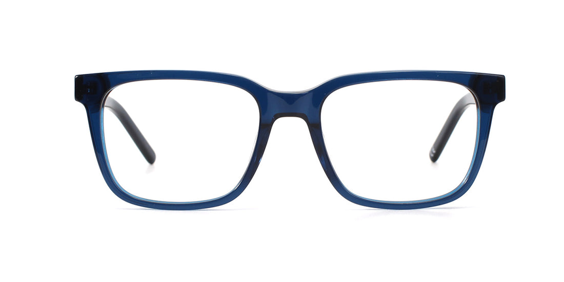 MX2024A-2 | Men | Shiny Blue | Acetate Glasses