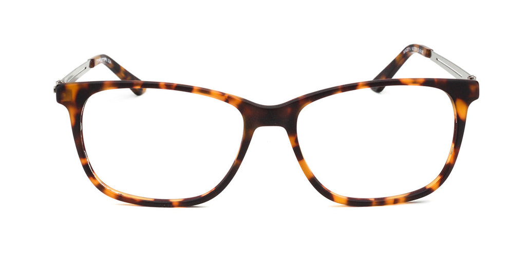 MX2071-1 Maxima Men Matte Demi Square Acetate Glasses 