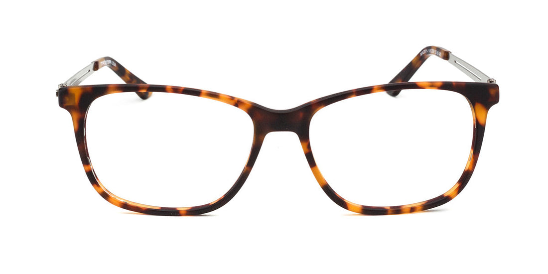 Maxima Men Matte Demi Square Acetate Glasses